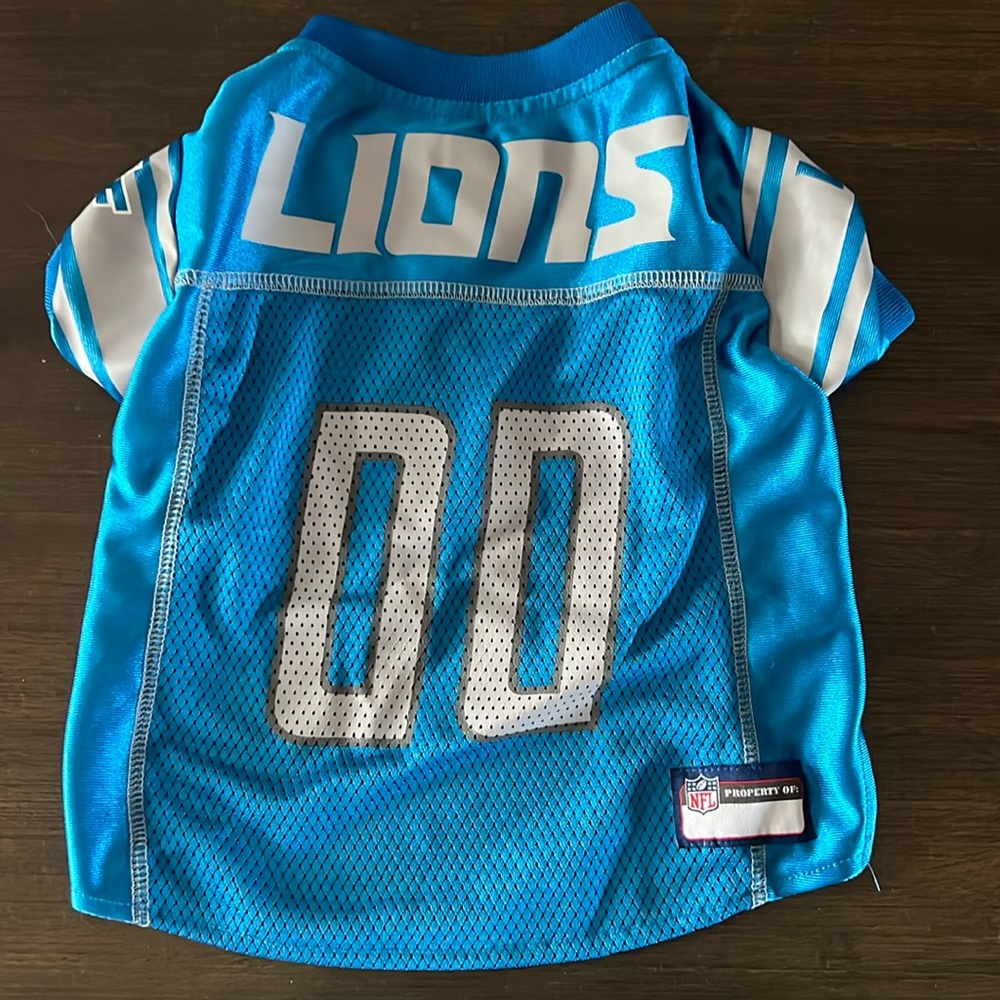 Detroit Lions Pet Jersey